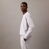 Calvin Klein ICON COTTON TERRY Mens Sweatshirt Medium Grey Heather