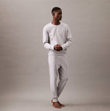 Calvin Klein ICON COTTON TERRY Mens Sweatshirt Medium Grey Heather