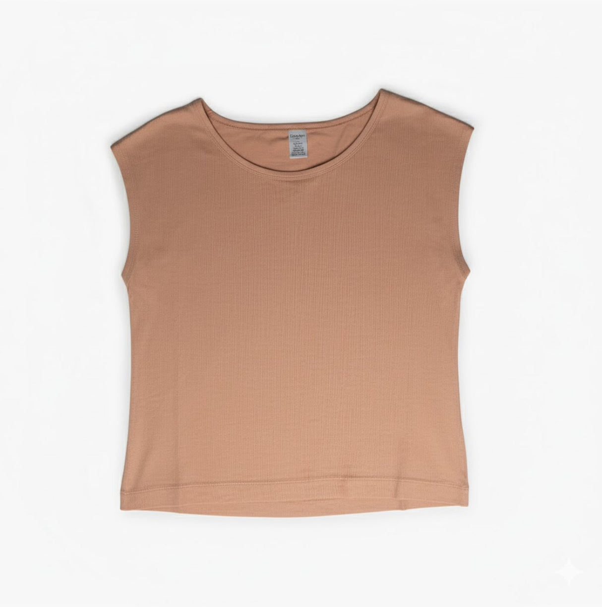 Calvin Klein ULTRA LIGHT Wide Neck Lounge T-Shirt Womens Subtle Bloom