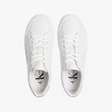 Calvin Klein BOLD VULCANISED FLATFORM Womens Trainers Bright White/Silver