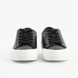 Calvin Klein VULC FLATFORM LOW Womens Trainers Black/Bright White