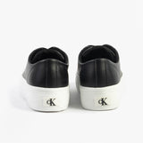 Calvin Klein VULC FLATFORM LOW Womens Trainers Black/Bright White