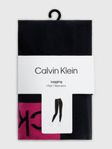 Calvin Klein LOGO Gym Leggings Black/Pink