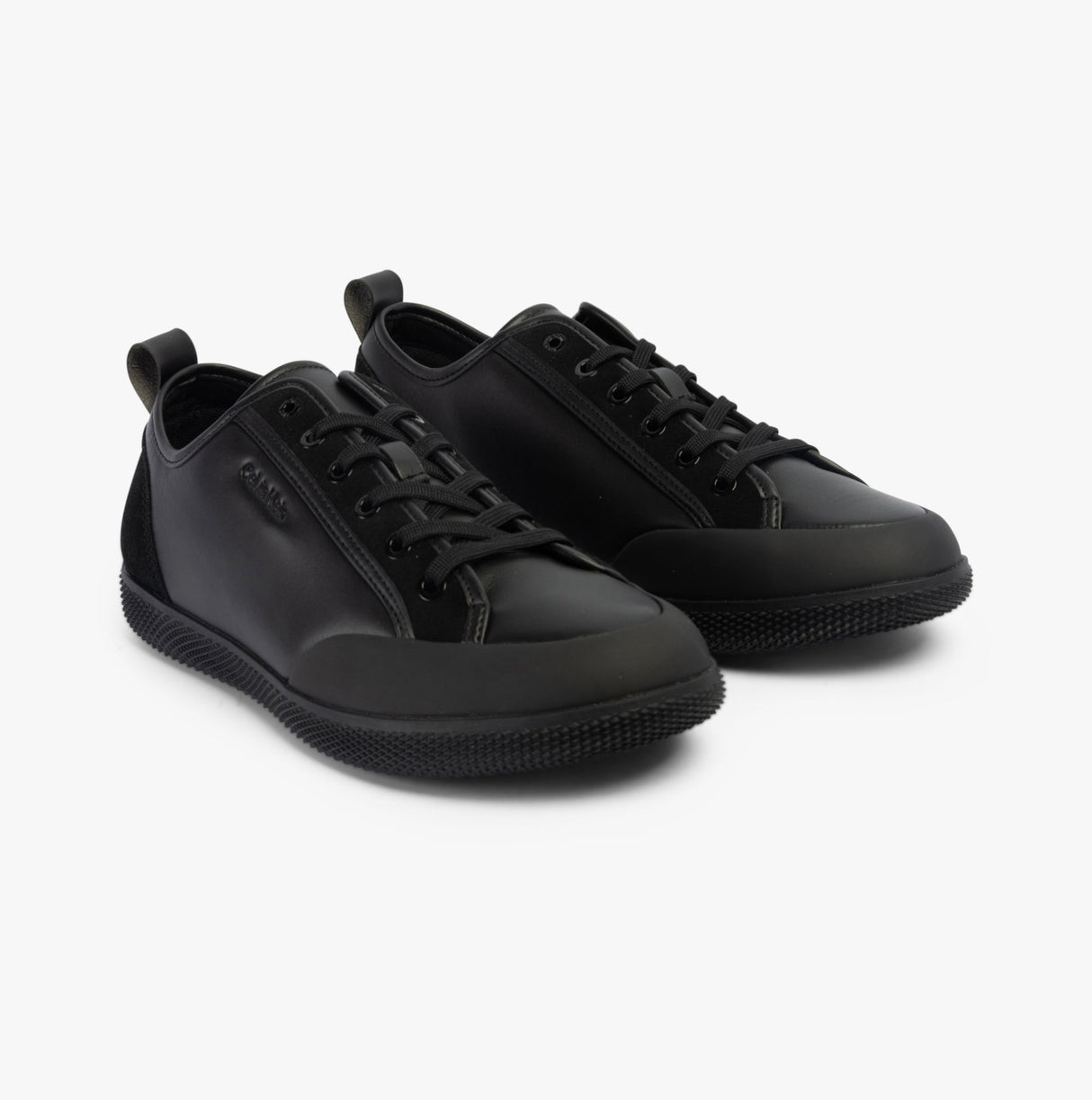 Calvin Klein LOW TOP LACE UP Mens Trainers Triple Black
