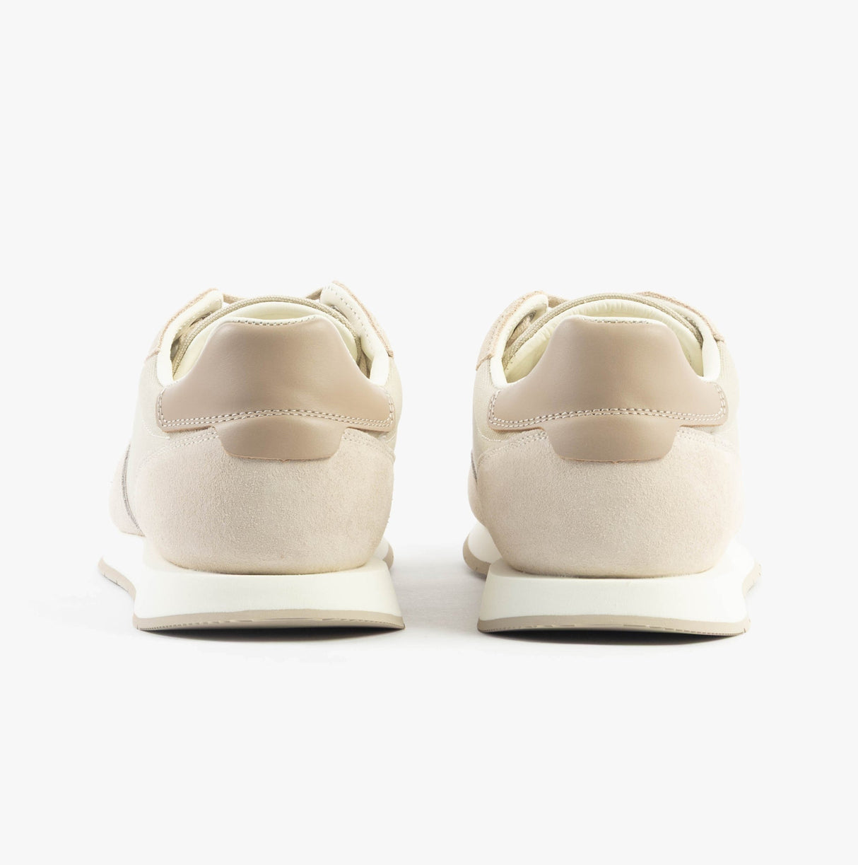 Calvin Klein SUEDE LOW PROFILE Mens Trainers Feather Gray Mix