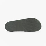 Calvin Klein POOL SLIDE DOUBLE T Mens Sliders Dark Olive