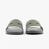 Calvin Klein POOL SLIDE DOUBLE T Mens Sliders Dark Olive
