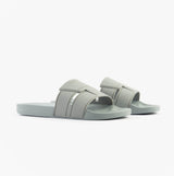 Calvin Klein POOL SLIDE DOUBLE T Mens Sliders Granite Road