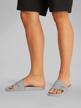 Calvin Klein POOL SLIDE DOUBLE T Mens Sliders Granite Road