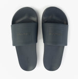Calvin Klein POOL SLIDE W/ CK SQU Mens Sliders Calvin Navy
