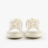 Calvin Klein LOW TOP LACE UP Mens Trainers White/Dark Ecru