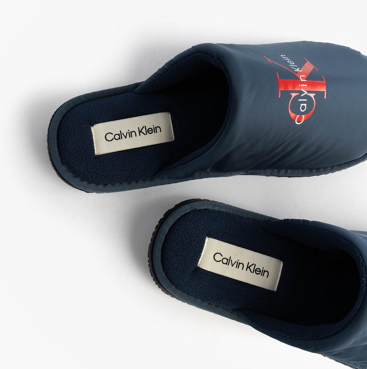 Calvin Klein HOTEL SLIPPER MONOLOGUE Mens Slippers Moonlit Ocean