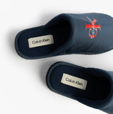 Calvin Klein HOTEL SLIPPER MONOLOGUE Mens Slippers Moonlit Ocean