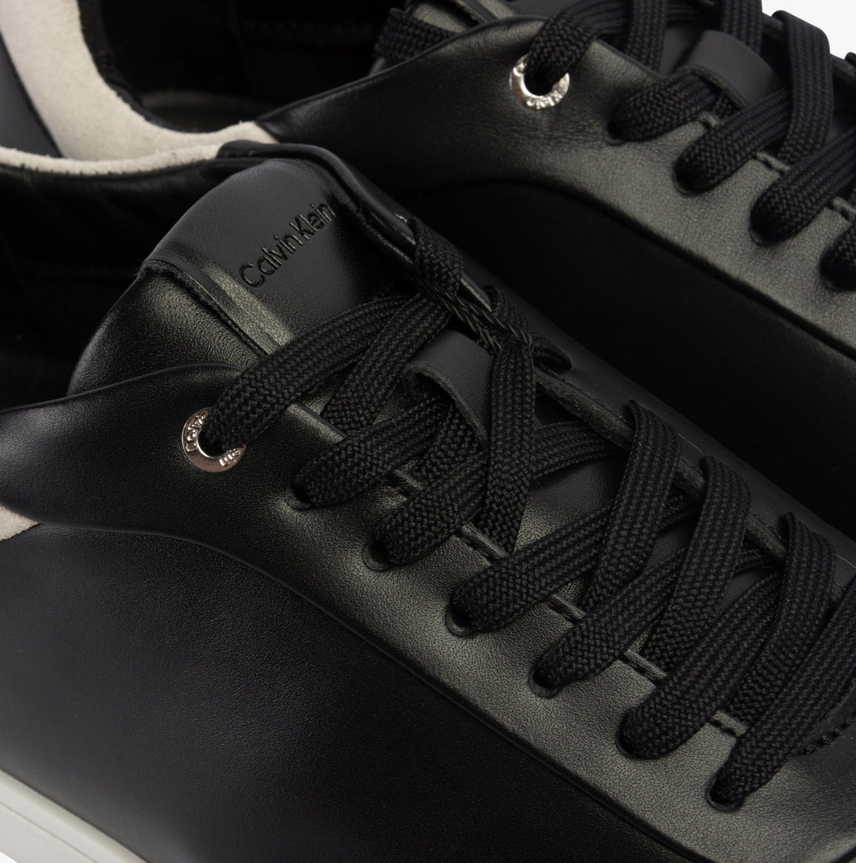 Calvin Klein CUPSOLE LACE UP  Womens Trainers Black/White