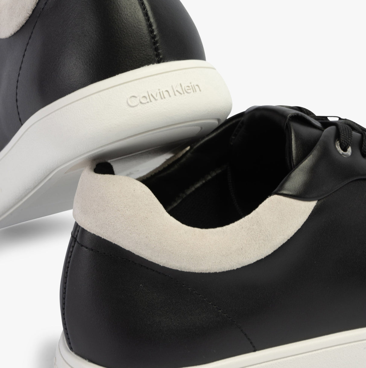 Calvin Klein CUPSOLE LACE UP  Womens Trainers Black/White