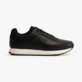 Calvin Klein RUNNER LACE UP Womens Trainers Ck Black