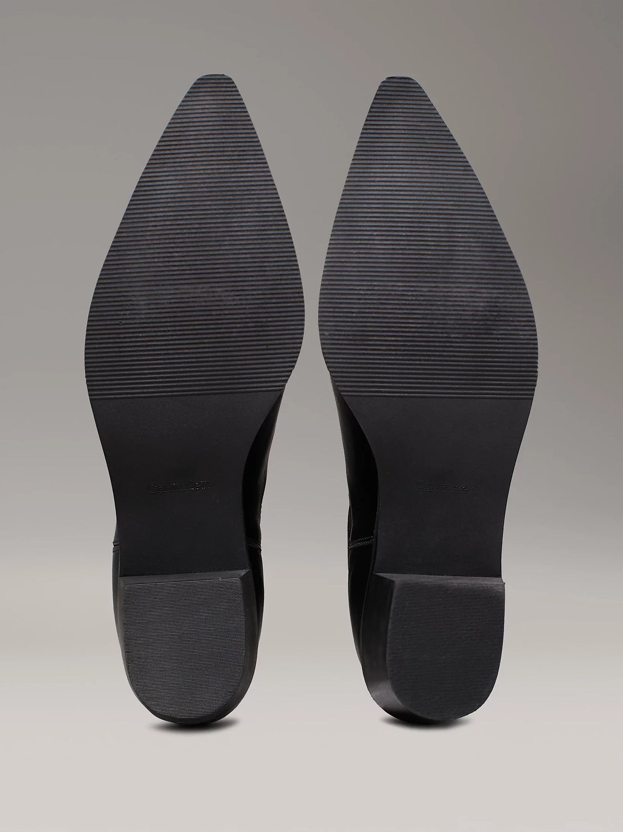 Calvin Klein HEEL Womens Cowboy Boots Ck Black