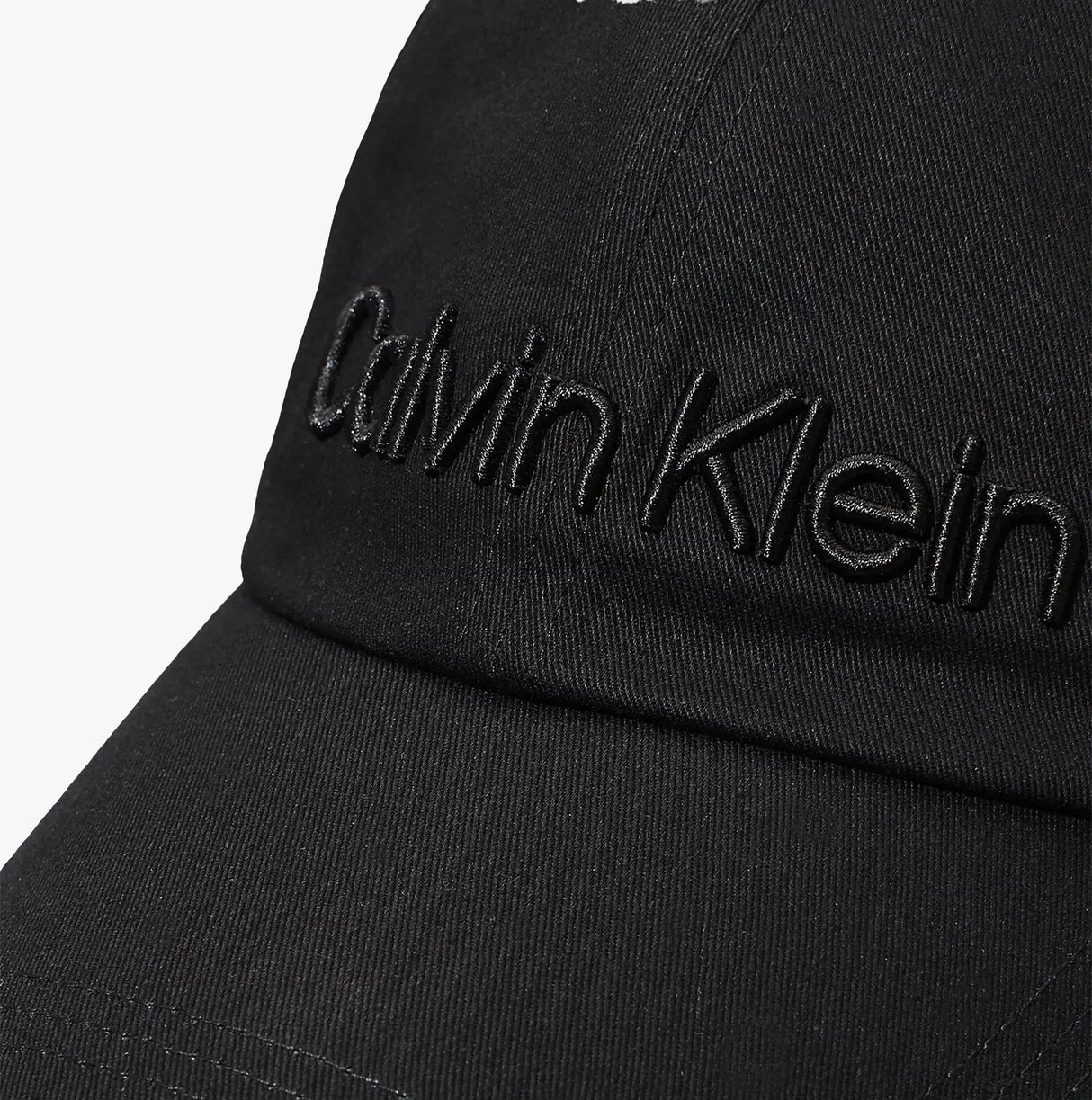 Calvin Klein CALVIN EMBROIDERY BB CAP Mens Baseball Cap Black