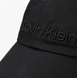 Calvin Klein CALVIN EMBROIDERY BB CAP Mens Baseball Cap Black