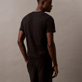 Calvin Klein MICRO STRETCH 3 Pack Mens T-Shirts Black