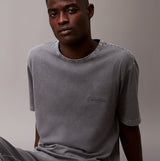 Calvin Klein 100% COTTON Mens Lounge T-Shirt Forged Iron