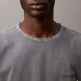 Calvin Klein 100% COTTON Mens Lounge T-Shirt Forged Iron