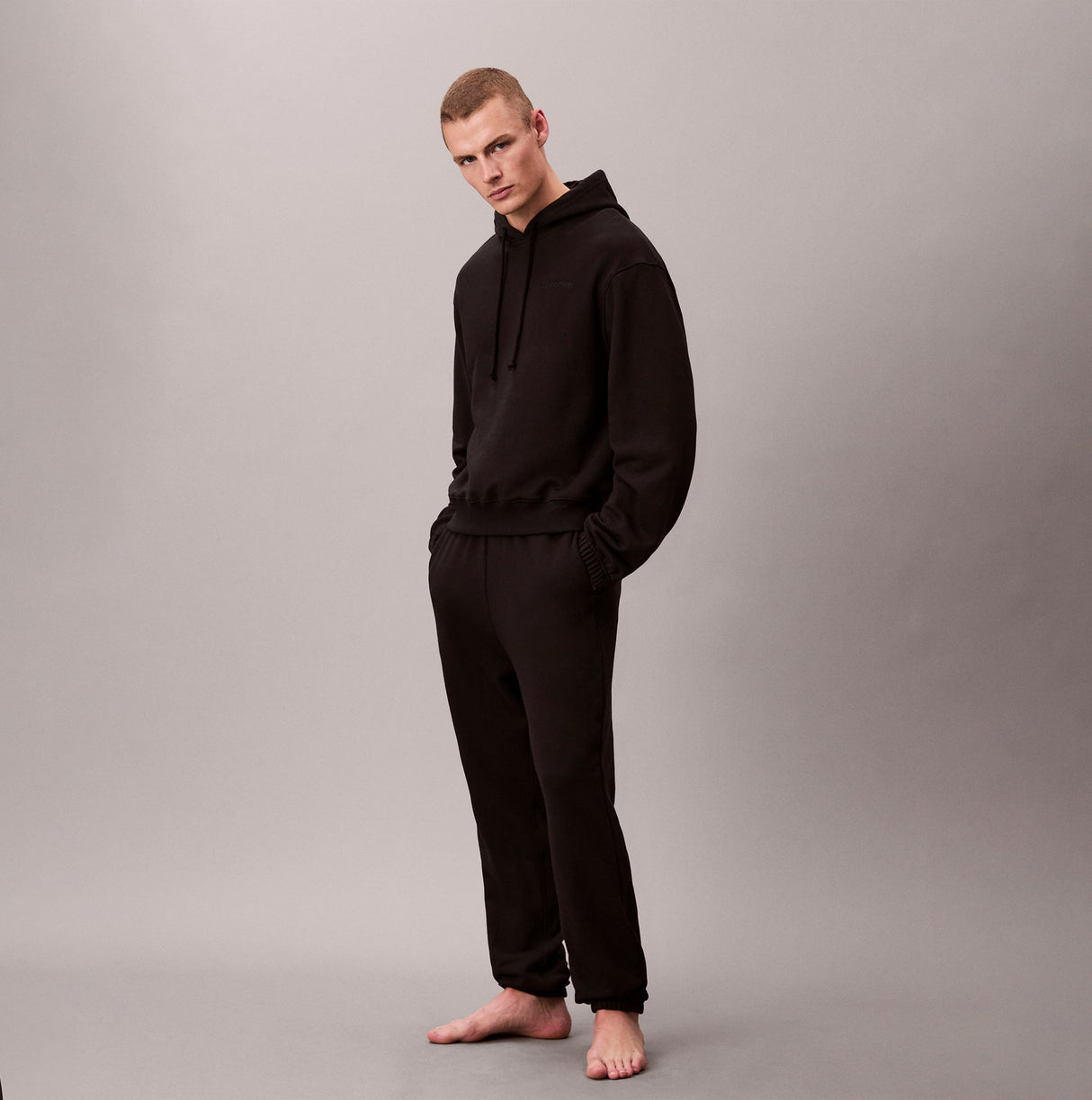 Calvin Klein L/S HOODIE Mens Hoodie Black