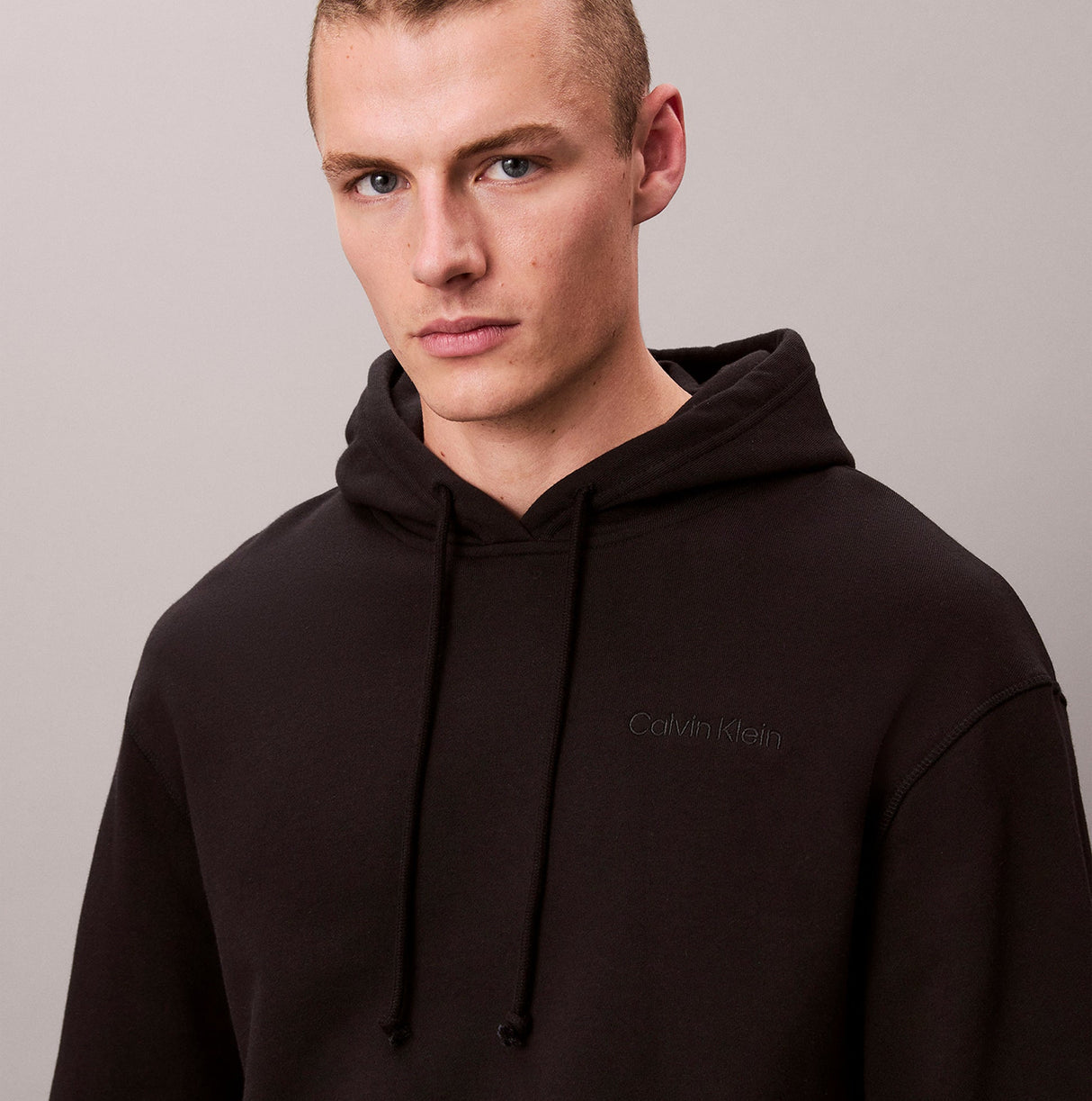 Calvin Klein L/S HOODIE Mens Hoodie Black