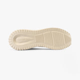 Calvin Klein EVA RUNNER LOW LACE Mens Trainers Bright White/White/ Eggshell