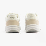 Calvin Klein RETRO TENNIS Mens Trainers White/White/Stormfront