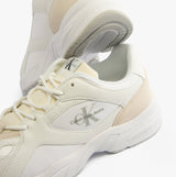 Calvin Klein RETRO TENNIS Mens Trainers White/White/Stormfront