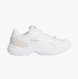 Calvin Klein RETRO TENNIS Mens Trainers White/White/Stormfront