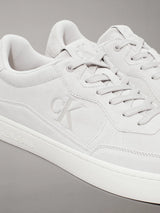 Calvin Klein CLASSIC CUPSOLE ICON Mens Trainers Eggshell/Creamy White