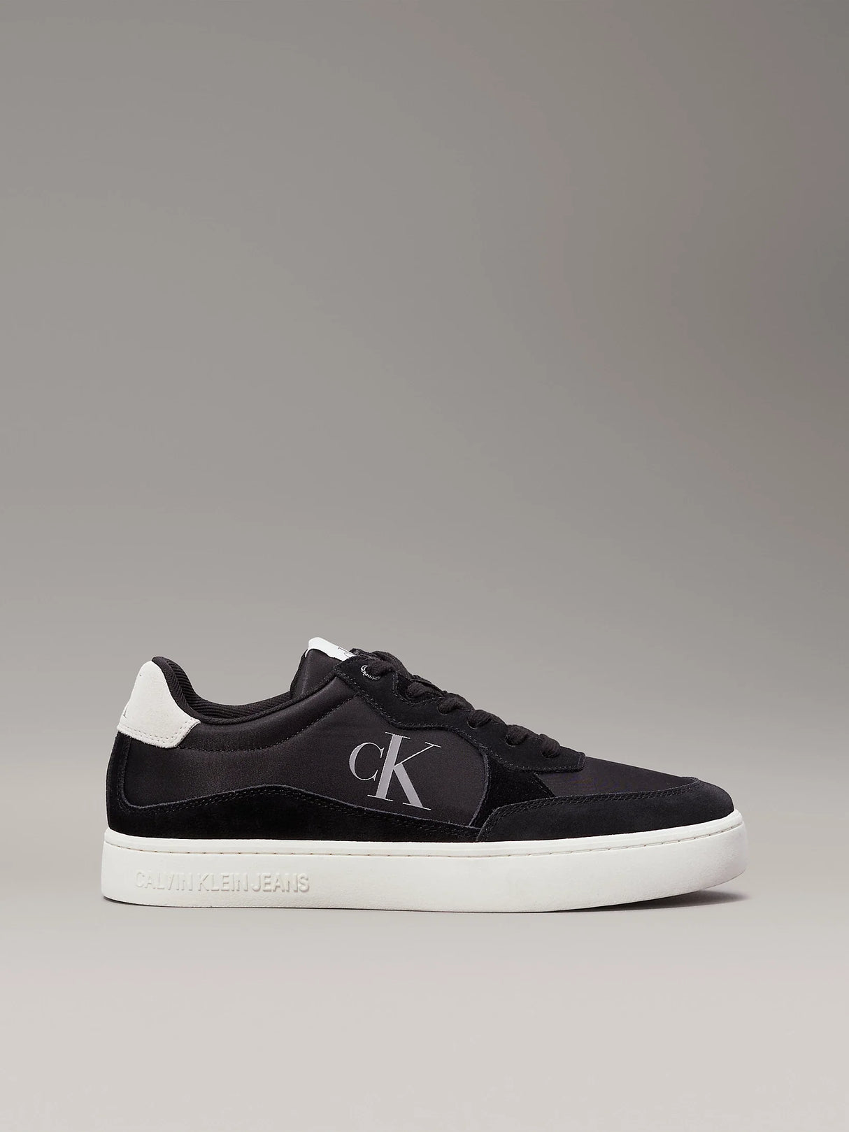 Calvin Klein CLASSIC CUPSOLE ICON Mens Trainers Black/Bright White