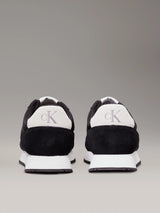 Calvin Klein RETRO RUNNER ICONIC Mens Trainers Black/Bright White