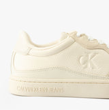 Calvin Klein CLASSIC CUPSOLE Mens Trainers Turtle Dove/Eggshell
