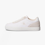 Calvin Klein CLASSIC CANVAS Mens Trainers Bright White/Eggshell