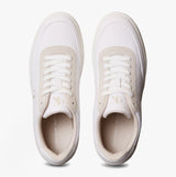 Calvin Klein CLASSIC CANVAS Mens Trainers Bright White/Eggshell