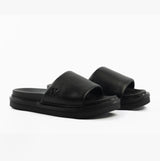 Calvin Klein FLAT MOLDED SLIDE Mens Triple Black