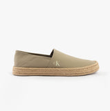 Calvin Klein ESPADRILLE Mens Canvas Shoes Weathered Teak