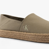 Calvin Klein ESPADRILLE Mens Canvas Shoes Weathered Teak