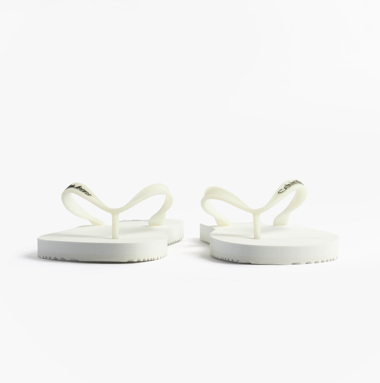 Calvin Klein BEACH SANDAL TRANSPA Mens Sandals Bright White/Black