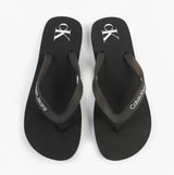 Calvin Klein BEACH SANDAL TRANSPA Mens Sandals Black/Bright White