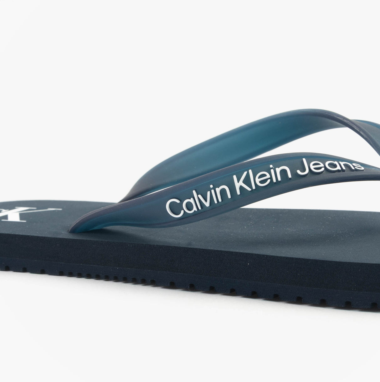 Calvin Klein BEACH SANDAL TRANSPA Mens Sandals Calvin Navy/Bright White