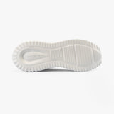 Calvin Klein EVA RUNNER LOW LACE Womens Trainers Bright White/Pastel Lilac