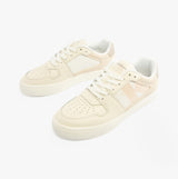 Calvin Klein CLASSIC CUPSOLE Womens Trainers Bright White/Travertine/W Pink