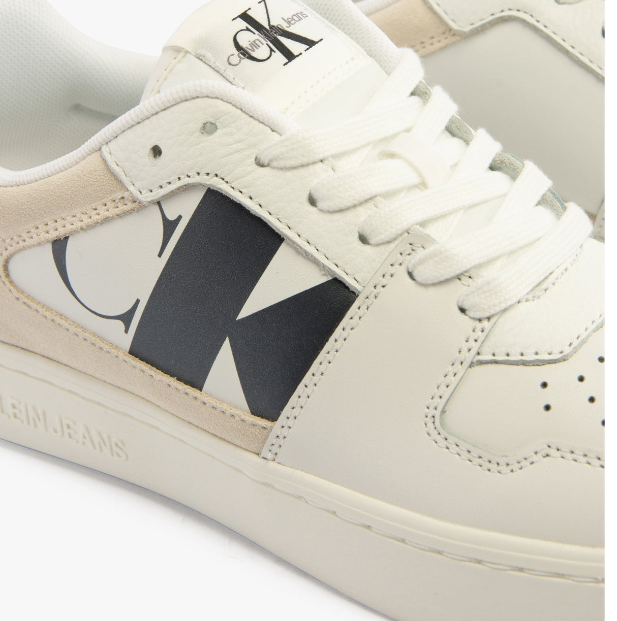 Calvin Klein CLASSIC CUPSOLE Womens Trainers Bright White/Black