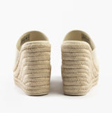 Calvin Klein WEDGE ROPE Womens Sandals Turtle Dove