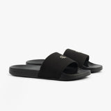 Calvin Klein MONOGRAM Womens Slides Triple Black