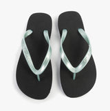 Calvin Klein BEACH SANDAL MONOLOG Womens Sandals Black/Cloud Blue